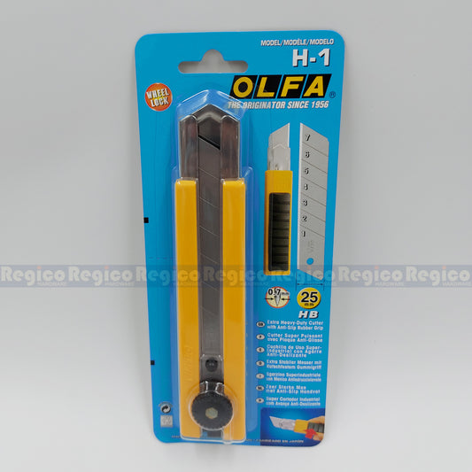 Olfa H-1 Extra Heavy Duty Cutter Knife EDC Tool