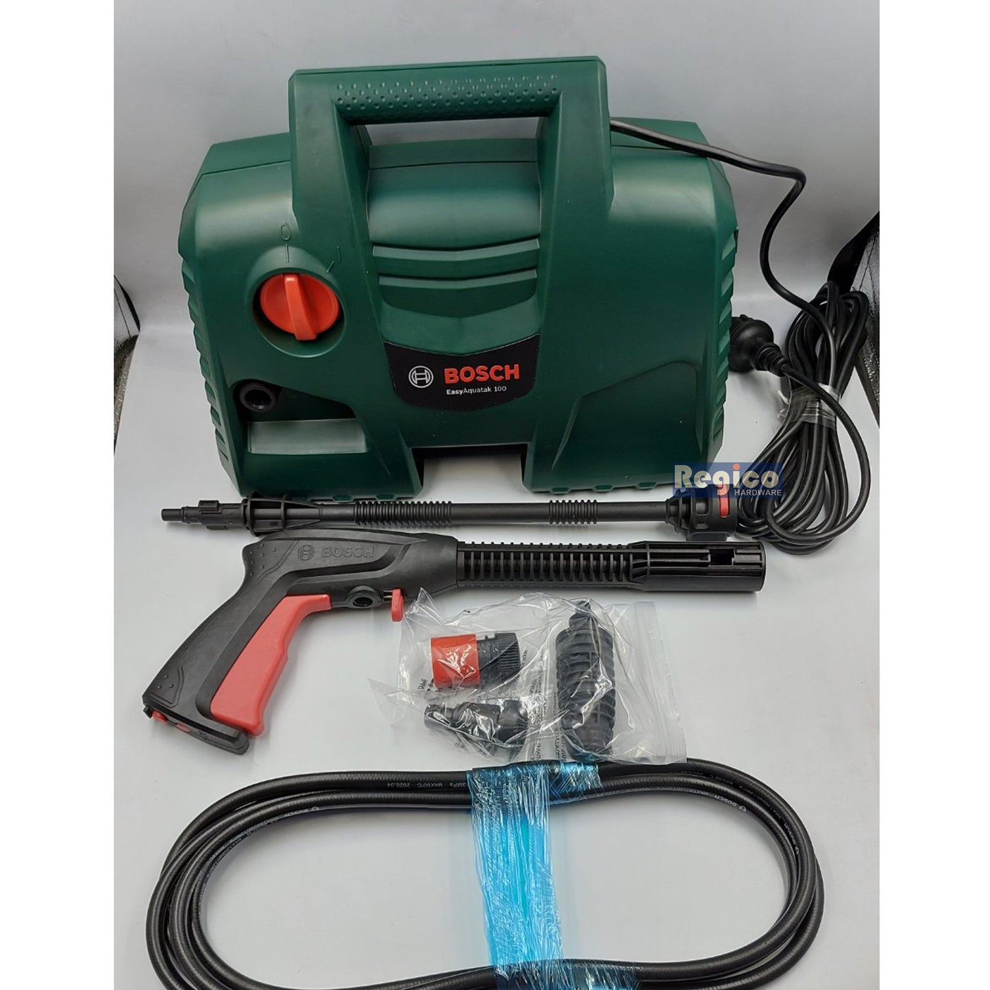 BOSCH AQT 100LL 100 Bar Easy Aquatak with Long Lance Pressure Washer Bosch Lawn Garden