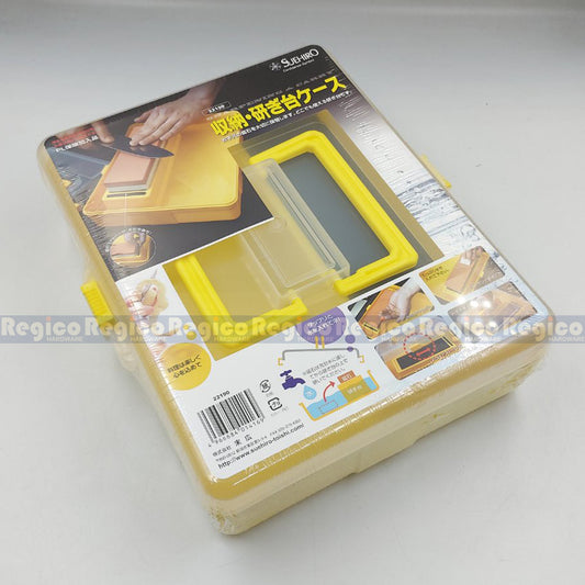 Suehiro Whetstone Sharpening Stone Carrying Case with Whetstone Rack #22190