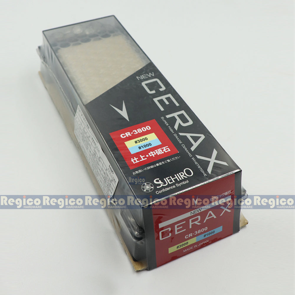 Suehiro Cerax Grit 3k/1k Two Sided Japanese Whetstone Sharpening Stone (CR-3800)