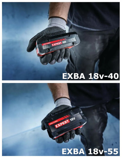 Bosch EXBA 18v Battery Charger Starter Kit EXBA18v-55 EXBA18v-40 with GAL12V/18V-80 charger