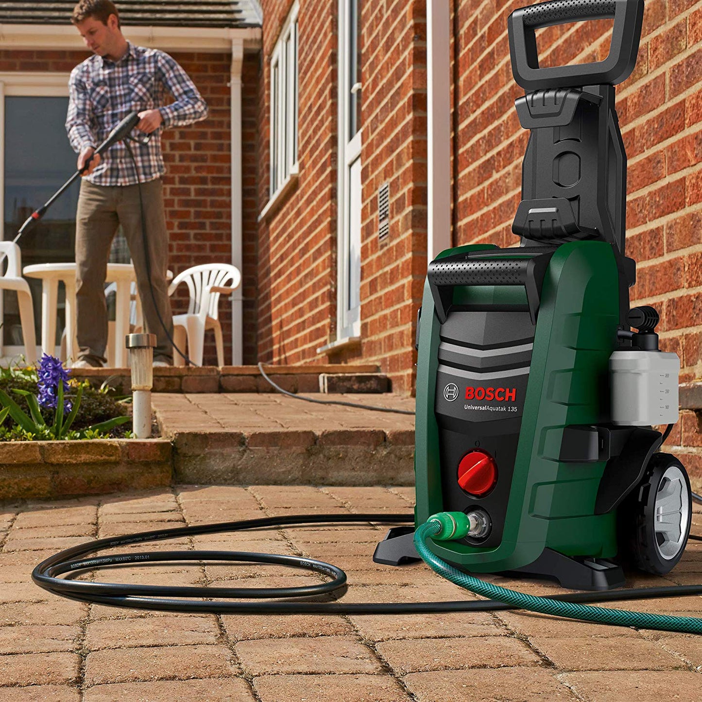BOSCH 6m High Pressure Hose for Bosch Aquatak AQT Pressure Washer Accessories