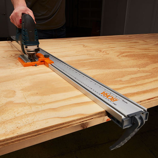 Bora Jigsaw Guide Sled for NGX / WTX Guide Rail Woodworking Track Saw Guide System 542009  (JIGSAW PLATE ONLY)