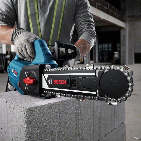 Bosch GAC 250 AAC Concrete Block Cutter Bosch Blue Line