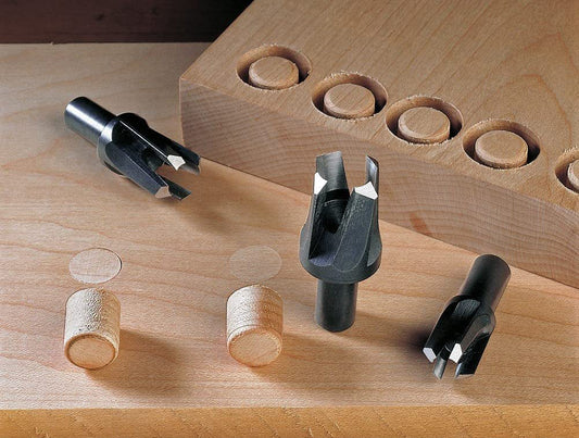 Fisch Tools Plug Cutter 8mm 1/4" inch 1/2" inch 3/18" inch 7/16" inch