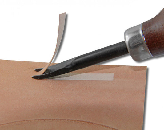 Oka 6mm to 8mm French Edge Beveler Skiving Edge for Leatherworking Leather Craft Tools