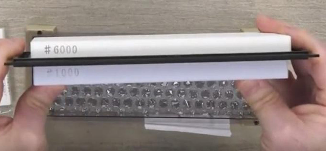 Suehiro Cerax Grit 6k/1k Two Sided Japanese Whetstone Sharpening Stone (CR-4800)