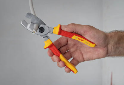 Bosch VDE Cable Shears 200mm AWG 2/0 Electrical Plies Bosch Hand Tools 1600A02NF4