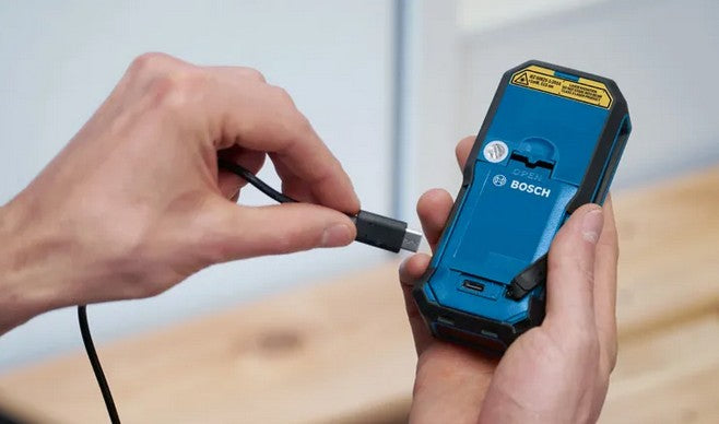 Bosch PRO BA 3.7V 1.0Ah Rechargeabale USB-C Battery for GLM GLL Line Laser Measuring Tools Bosch Accessories