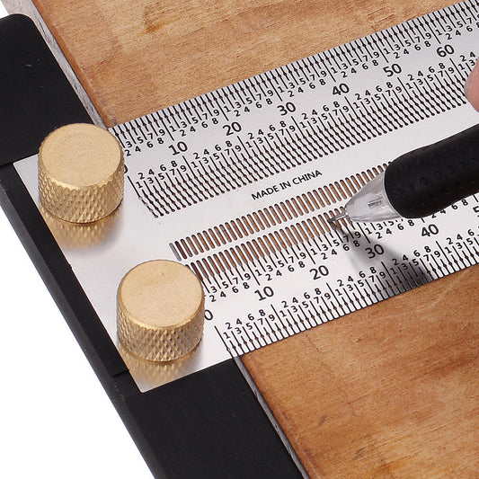 Regicocraft 300mm Stainless Steel T-Type Ruler #02404