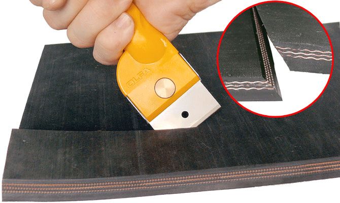 Olfa SPARE BLADE BTB-1 for Leather Knife Cutter BTC-1