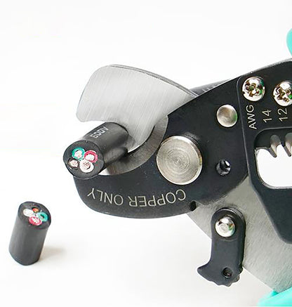 Pro'sKit 2 in 1 Round Cable Cutter and Stripper | Wire Stripping and Cable Cutting Tool SR-363B