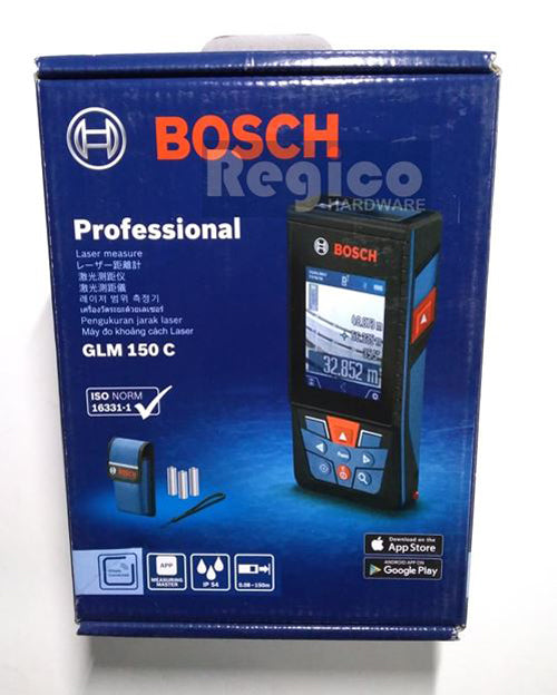 BOSCH GLM 150 C 150m Bluetooth Laser Range Finder Measuring Tool Bosch Measuring