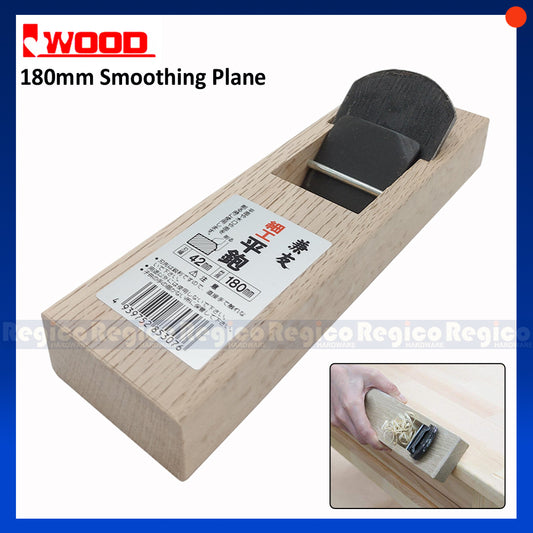 iWood 180mm Smoothing Bench Jack Manual Hand Plane Katam Planer #53076