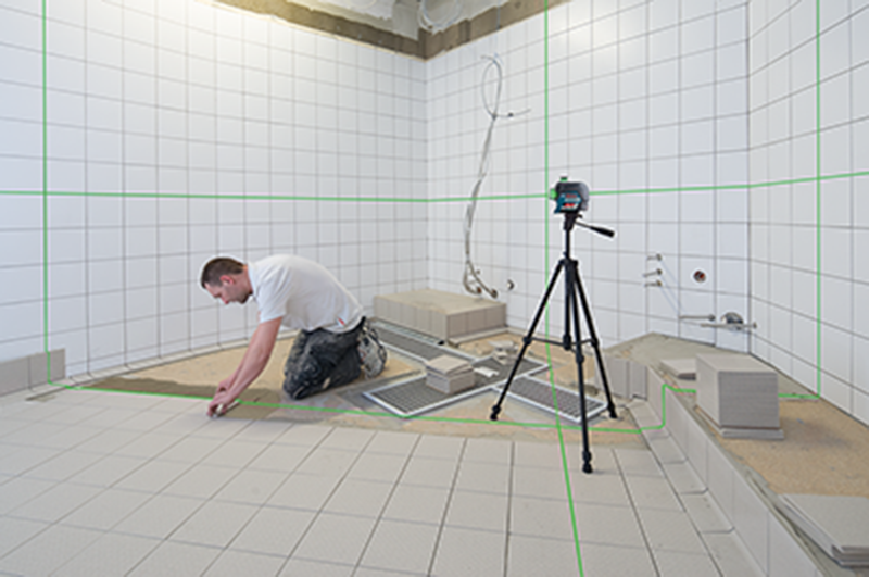 BOSCH GLL 3-80 CG 360 Degree Plane leveling with Bluetooth Connection Line Laser Leveling Tool Bosch Measuring