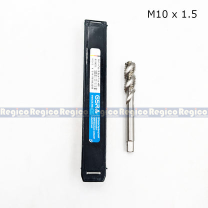 GSR Metric High Speed Steel Spiral Flute Machine Tap for blind hole