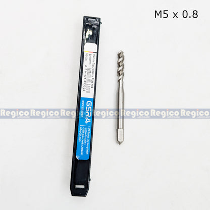GSR Metric High Speed Steel Spiral Flute Machine Tap for blind hole