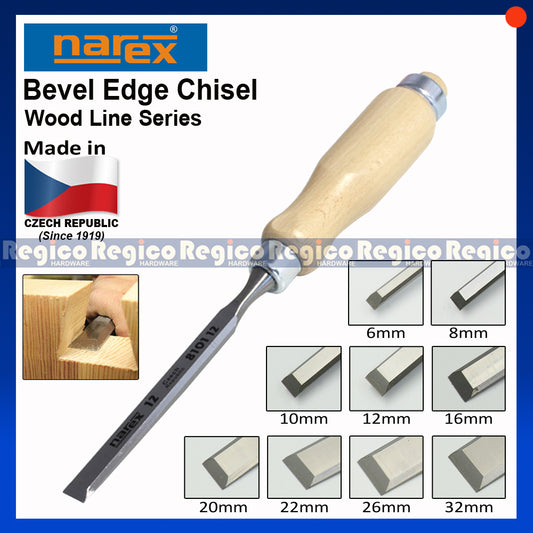Narex Bevel Edge Wood Chisel #8101