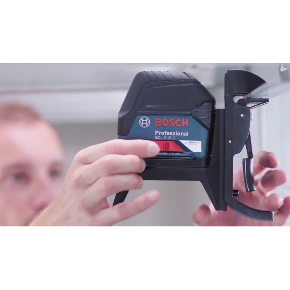 BOSCH GCL 2-15 G + RM 1 15m Green Line Laser Leveling Tool Bosch Measuring