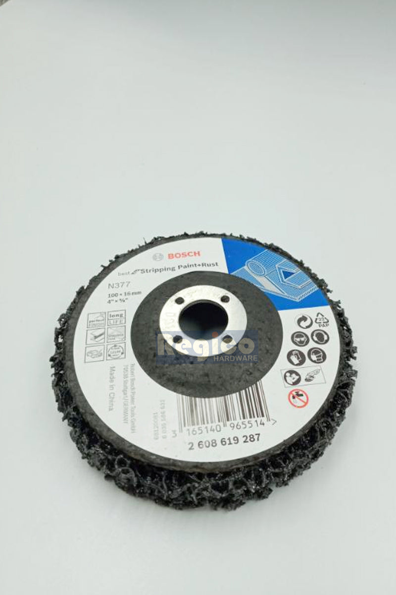 Bosch 4 inches Strip Disc Paint Stripper Paint and Rust Remover Grinding Disc for Angle Grinder #19287 Bosch Acc